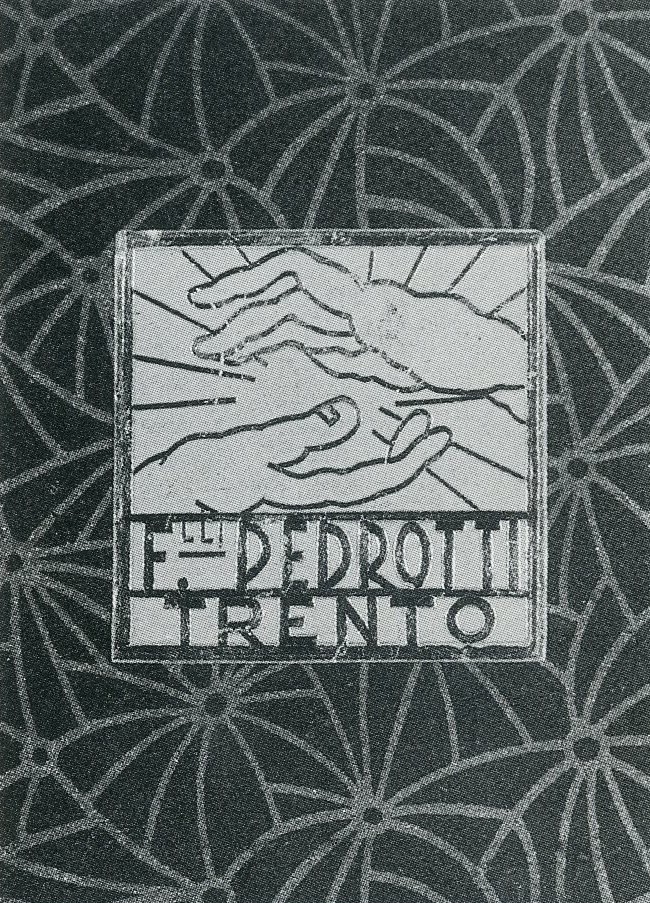Marchio della ditta F.lli Pedrotti, 1930 c.